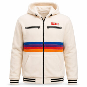 Project Hail Mary Hoodie | Ryan Gosling Ryland Grace Cosplay | Rainbow Stripe Zip Up | Sci-Fi Movie Fan Gift | Unisex Fleece Jacket
